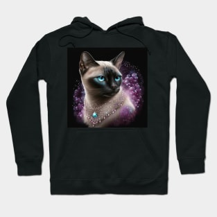 Shimmery Siamese Hoodie